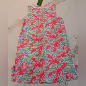 Lilly Pulitzer Lobster Roll Little Lilly Classic Shift Dress